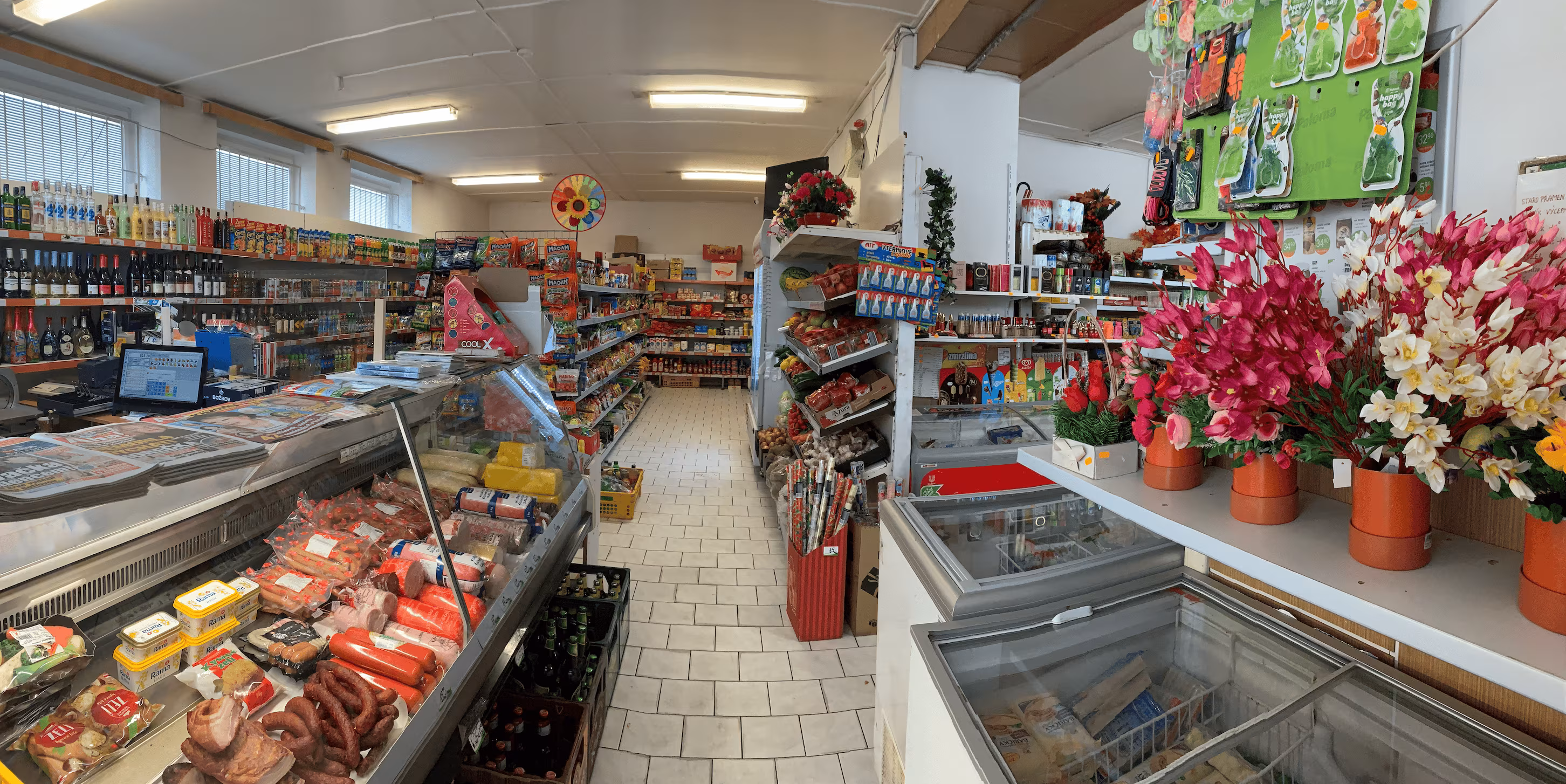 Interiér prodejny