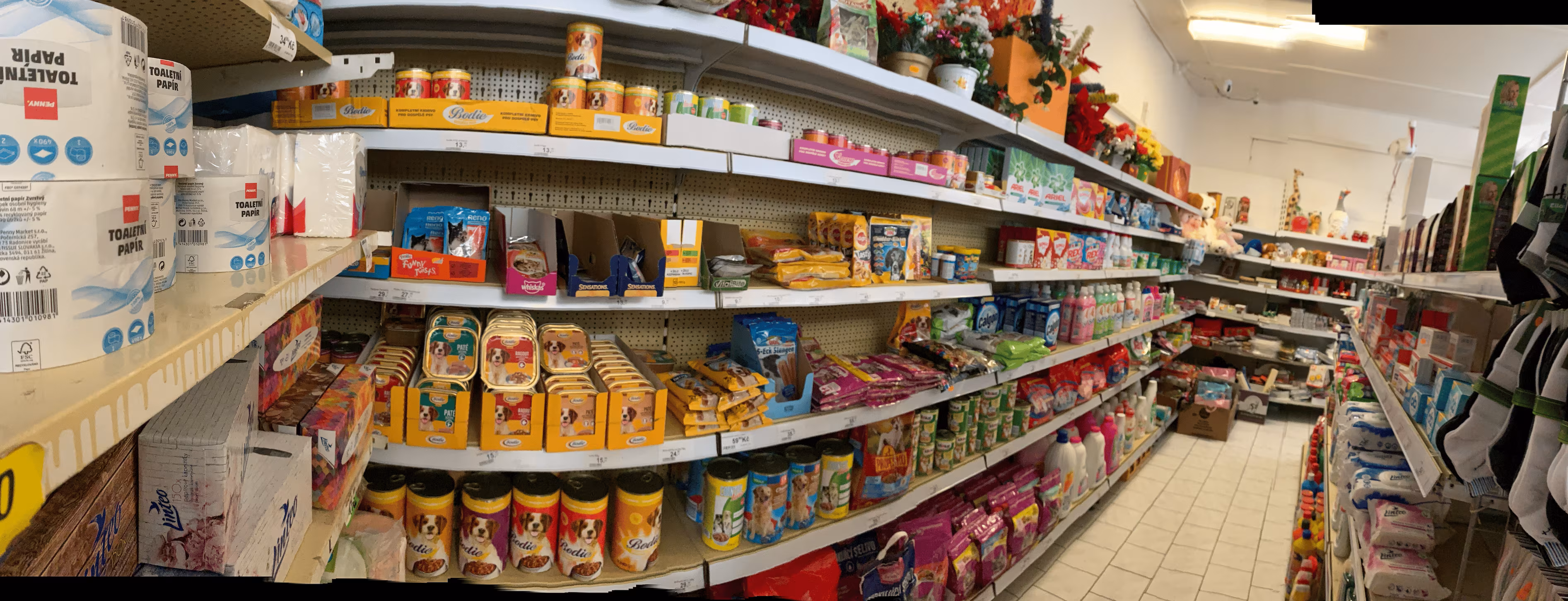 Interiér prodejny